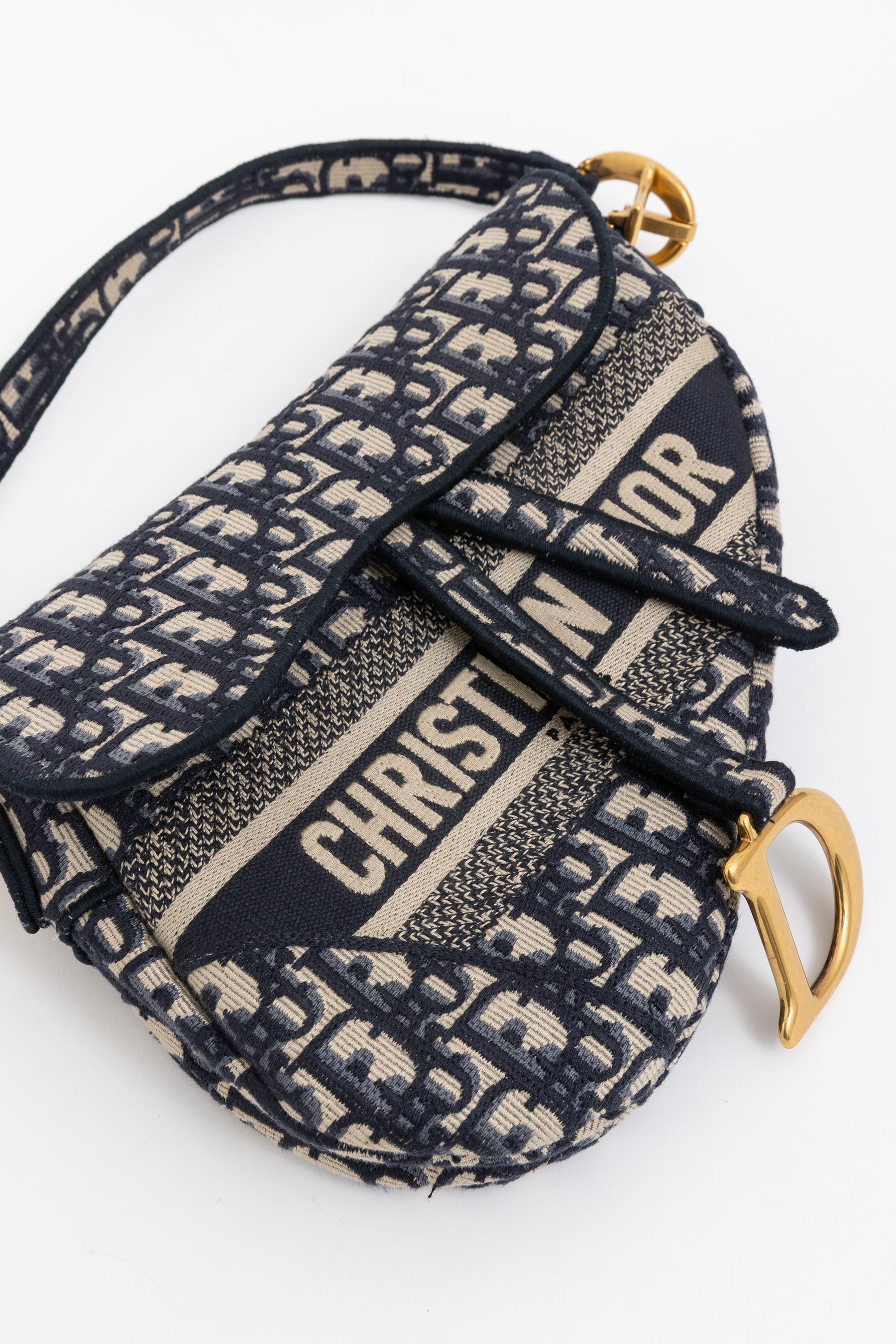 Oblique Monogram Saddle Bag