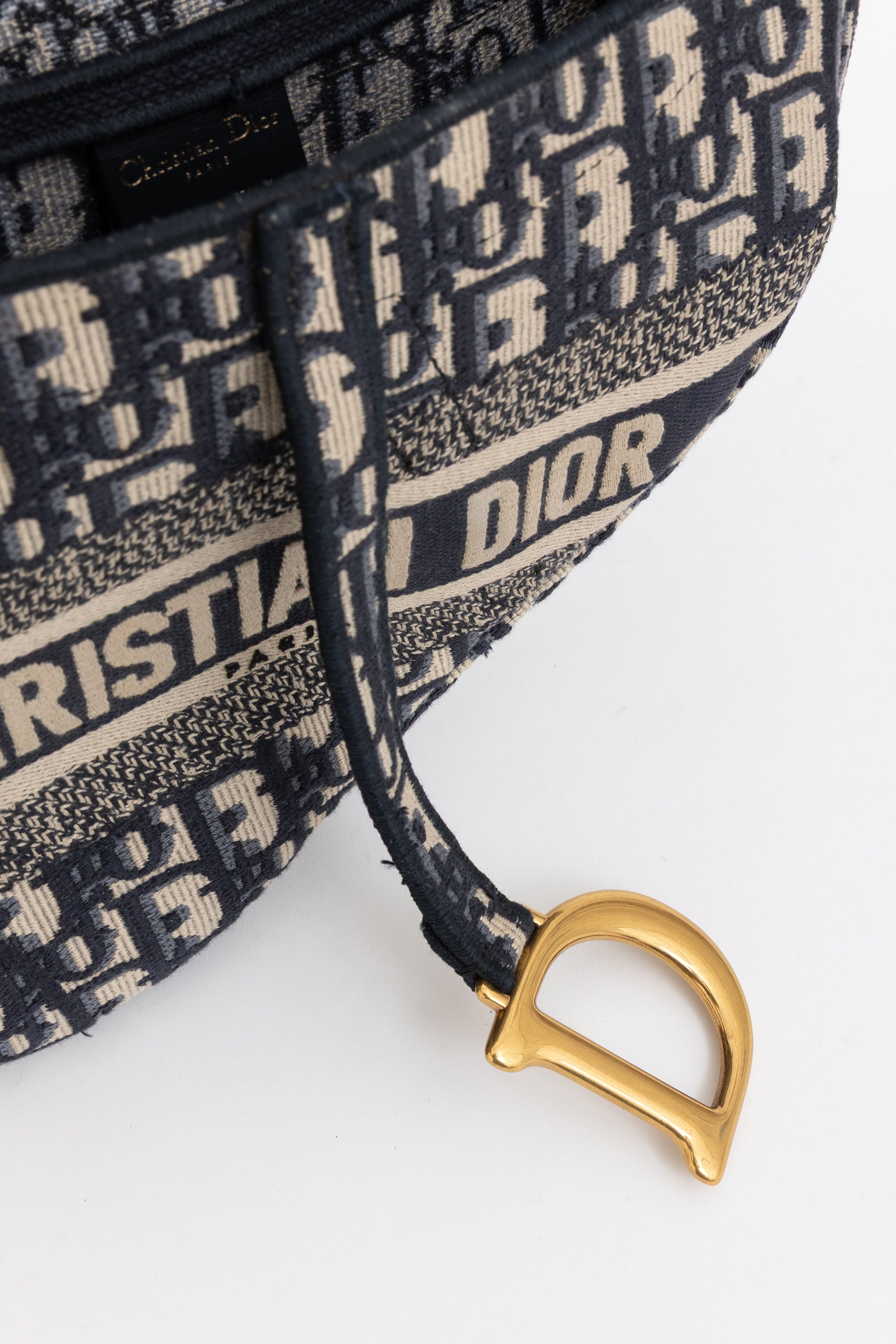 Oblique Monogram Saddle Bag