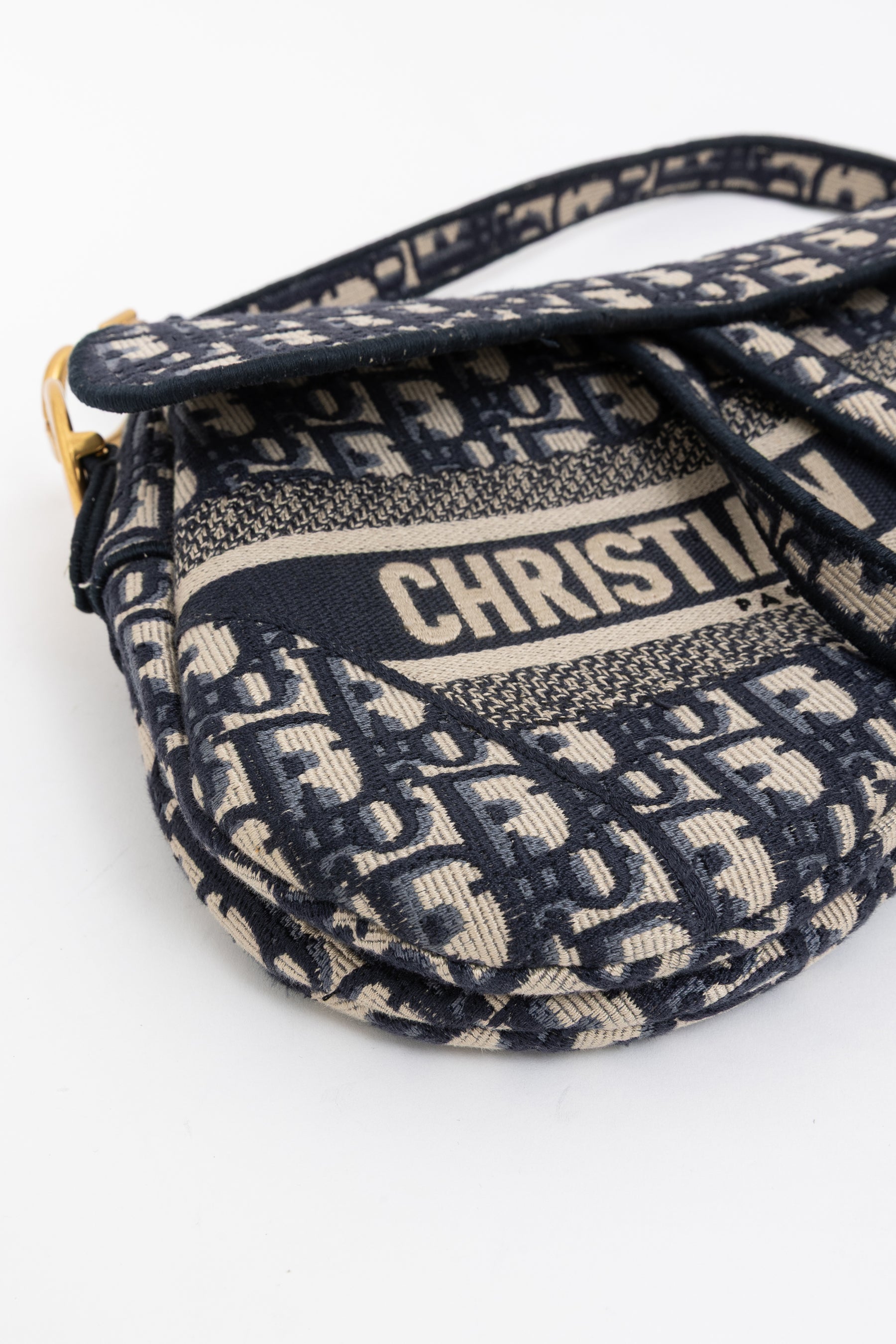 Oblique Monogram Saddle Bag