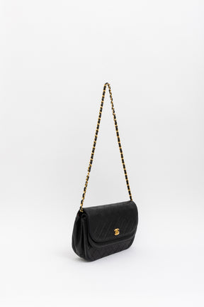 Vintage CC Double Flap Shoulder Bag