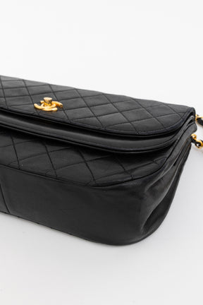 Vintage CC Double Flap Shoulder Bag