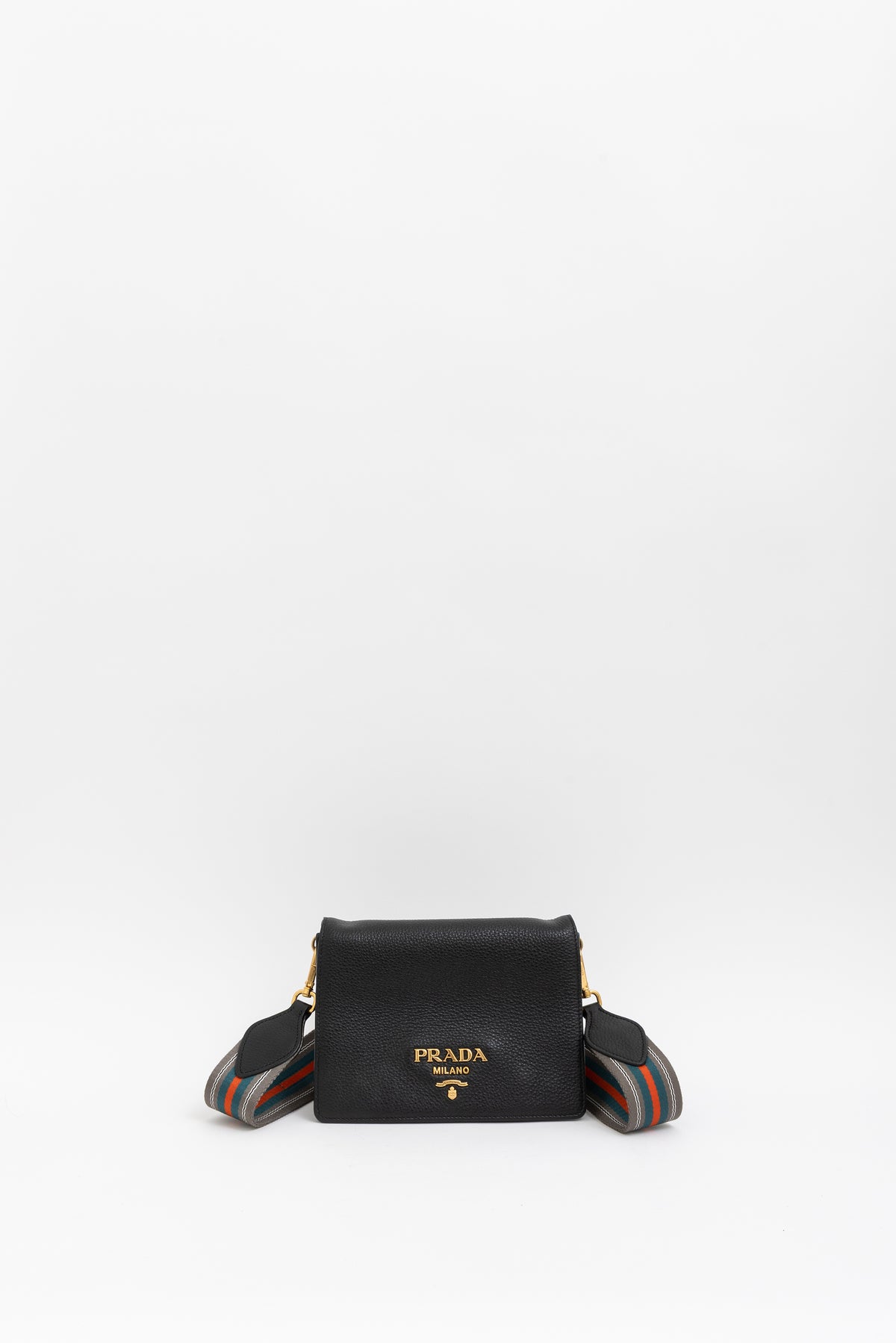 Vitello Daino Flap Crossbody Bag