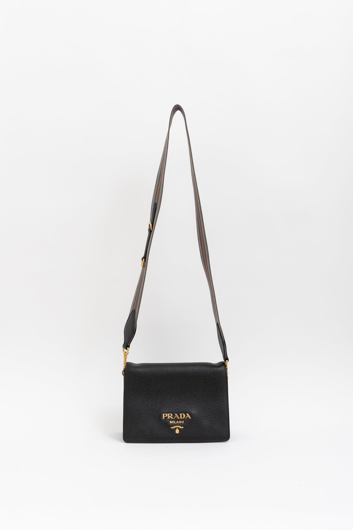 Vitello Daino Flap Crossbody Bag