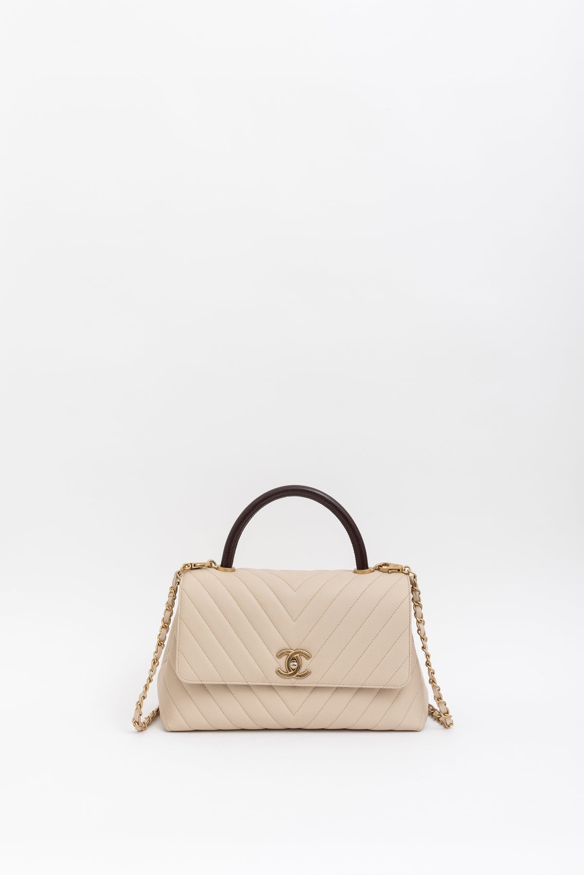 Coco Top Handle Flap Bag