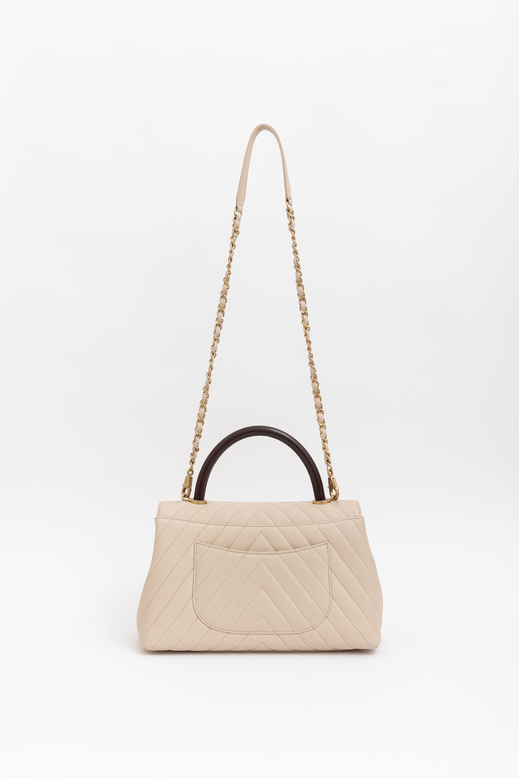 Coco Top Handle Flap Bag