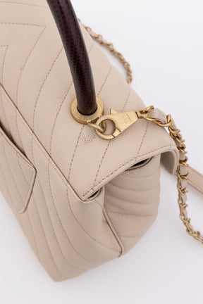 Coco Top Handle Flap Bag