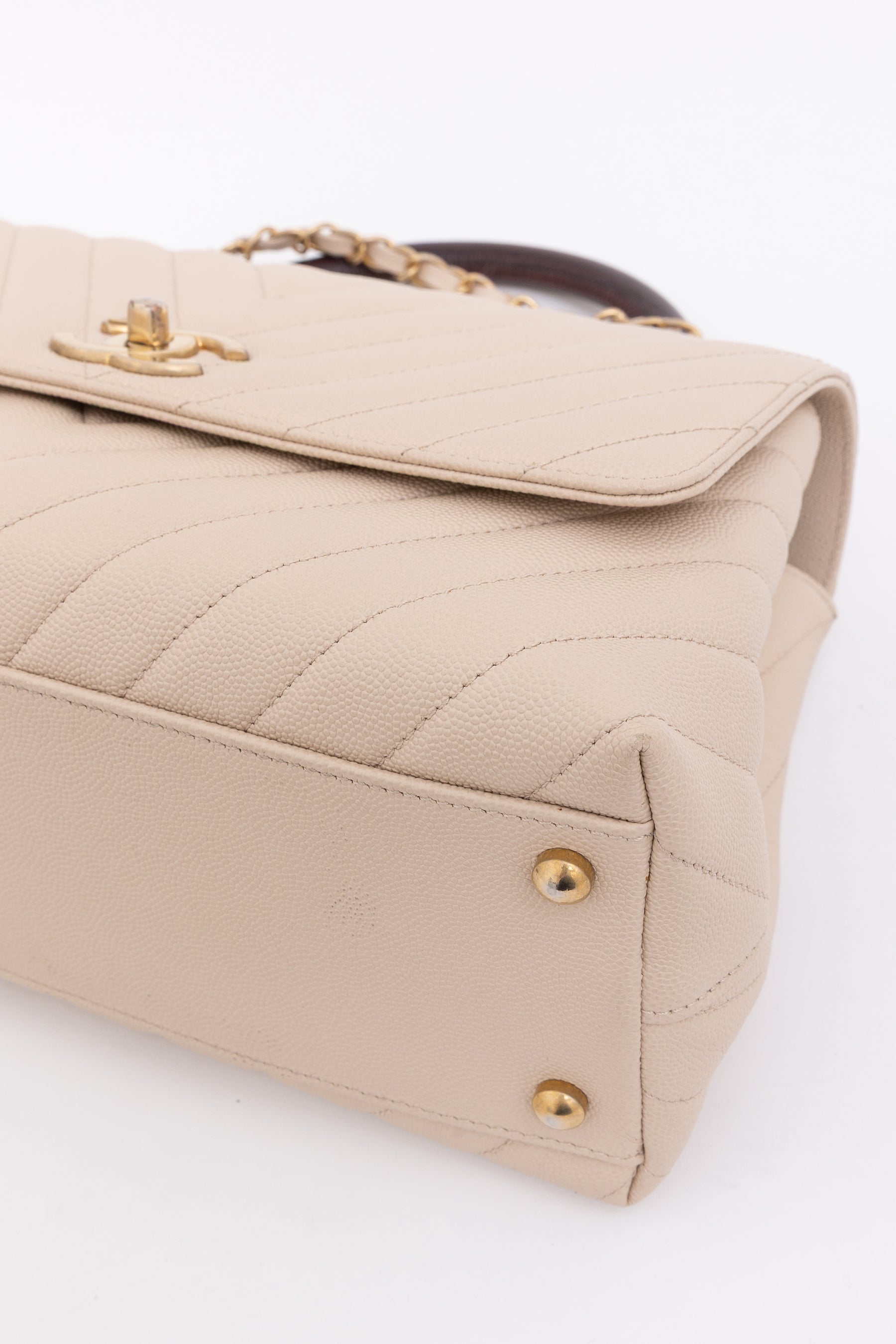Coco Top Handle Flap Bag