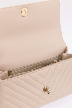 Coco Top Handle Flap Bag