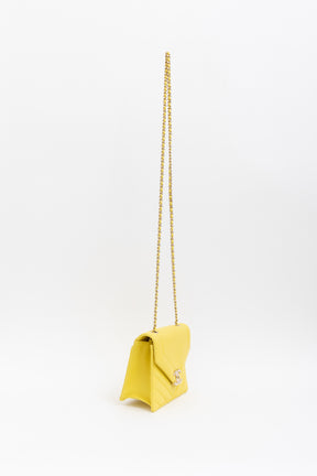 Chevron Envelope Flap Bag