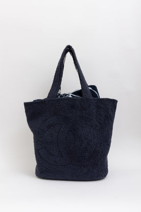Terry Cloth CC Beach Tote Set
