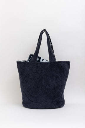 Terry Cloth CC Beach Tote Set