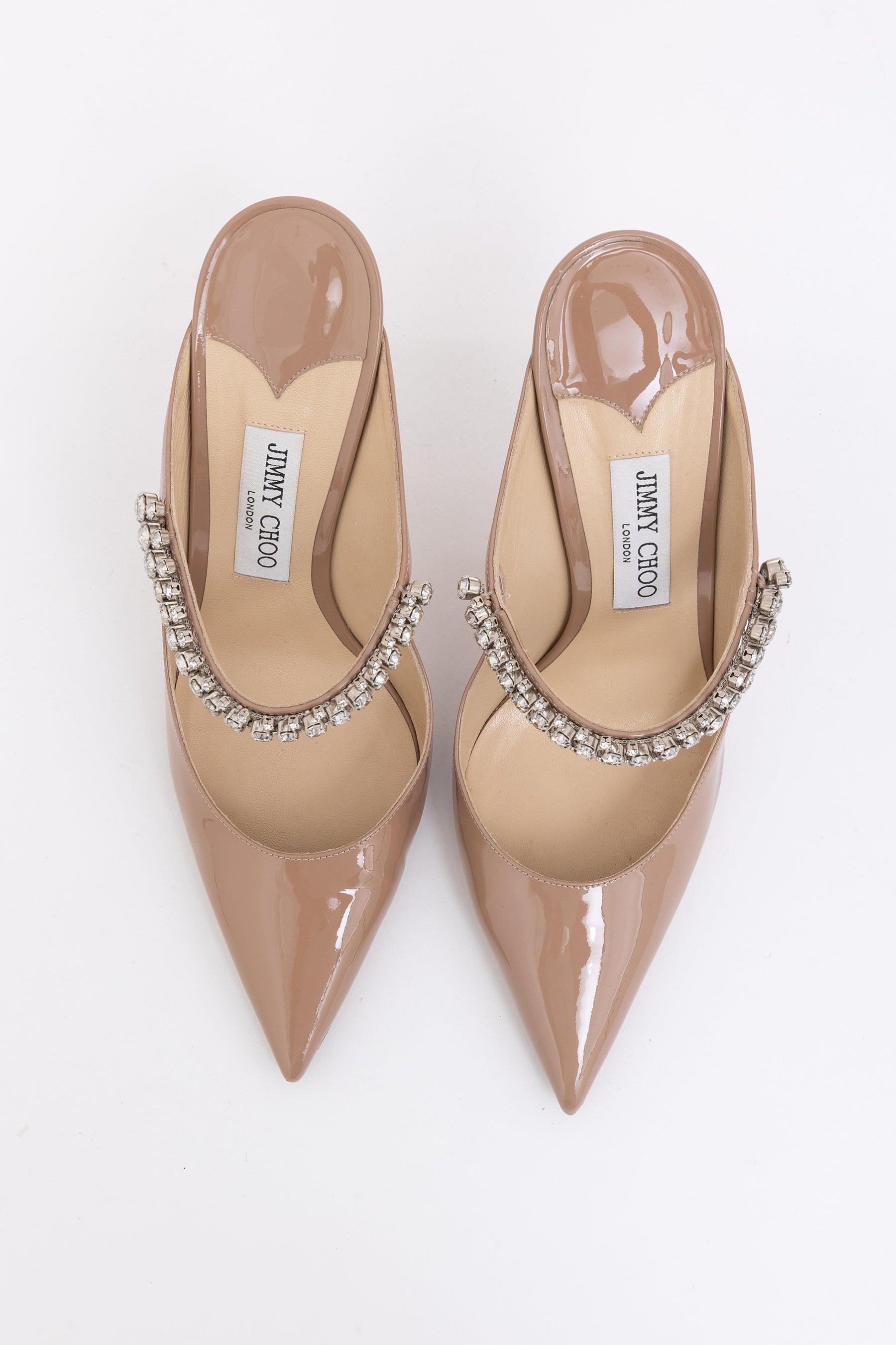 Bing Crystal-Strap Mules