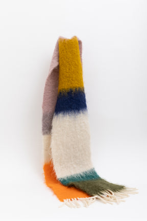 Fringed Mohair Scarf