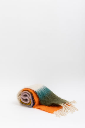 Fringed Mohair Scarf