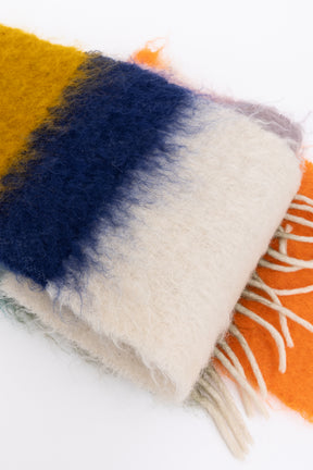 Fringed Mohair Scarf