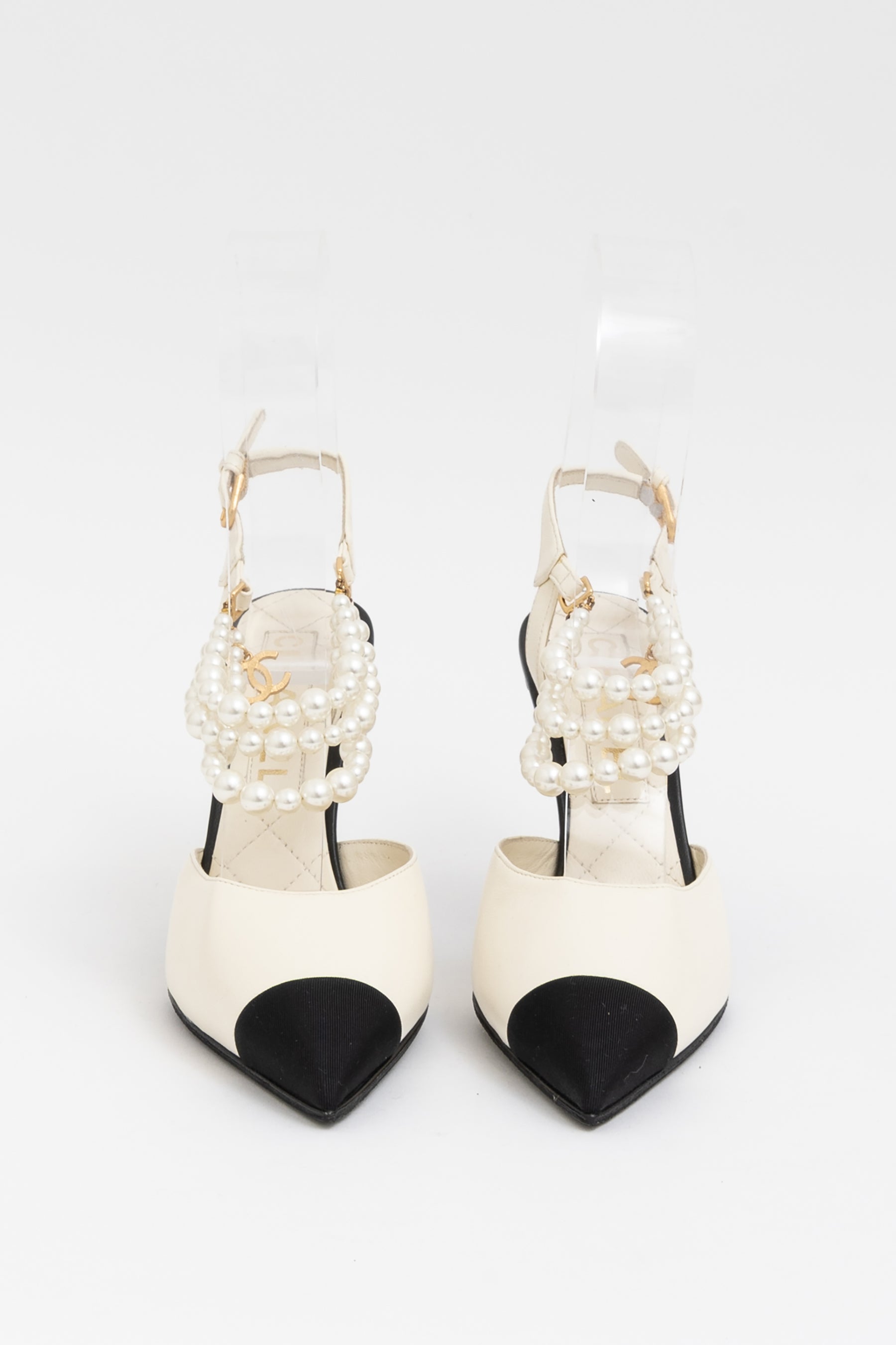 Pearl Slingbacks