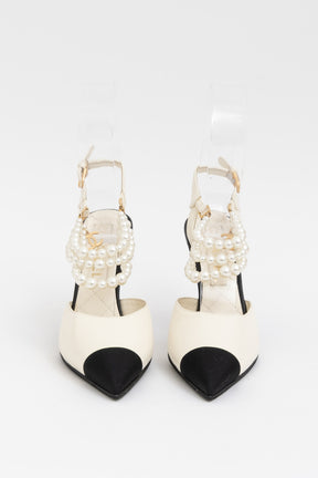 Pearl Slingbacks