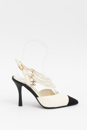 Pearl Slingbacks
