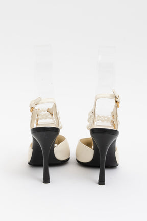Pearl Slingbacks