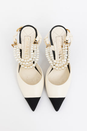 Pearl Slingbacks