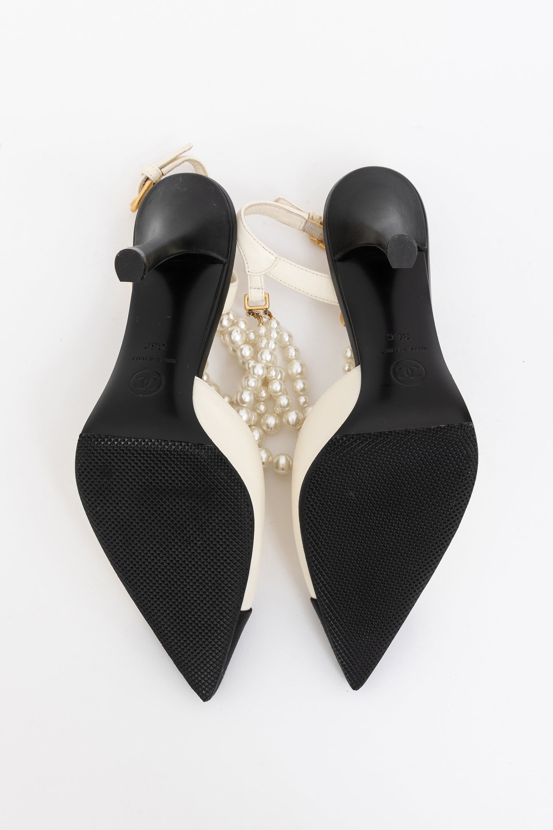 Pearl Slingbacks