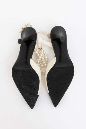 Pearl Slingbacks