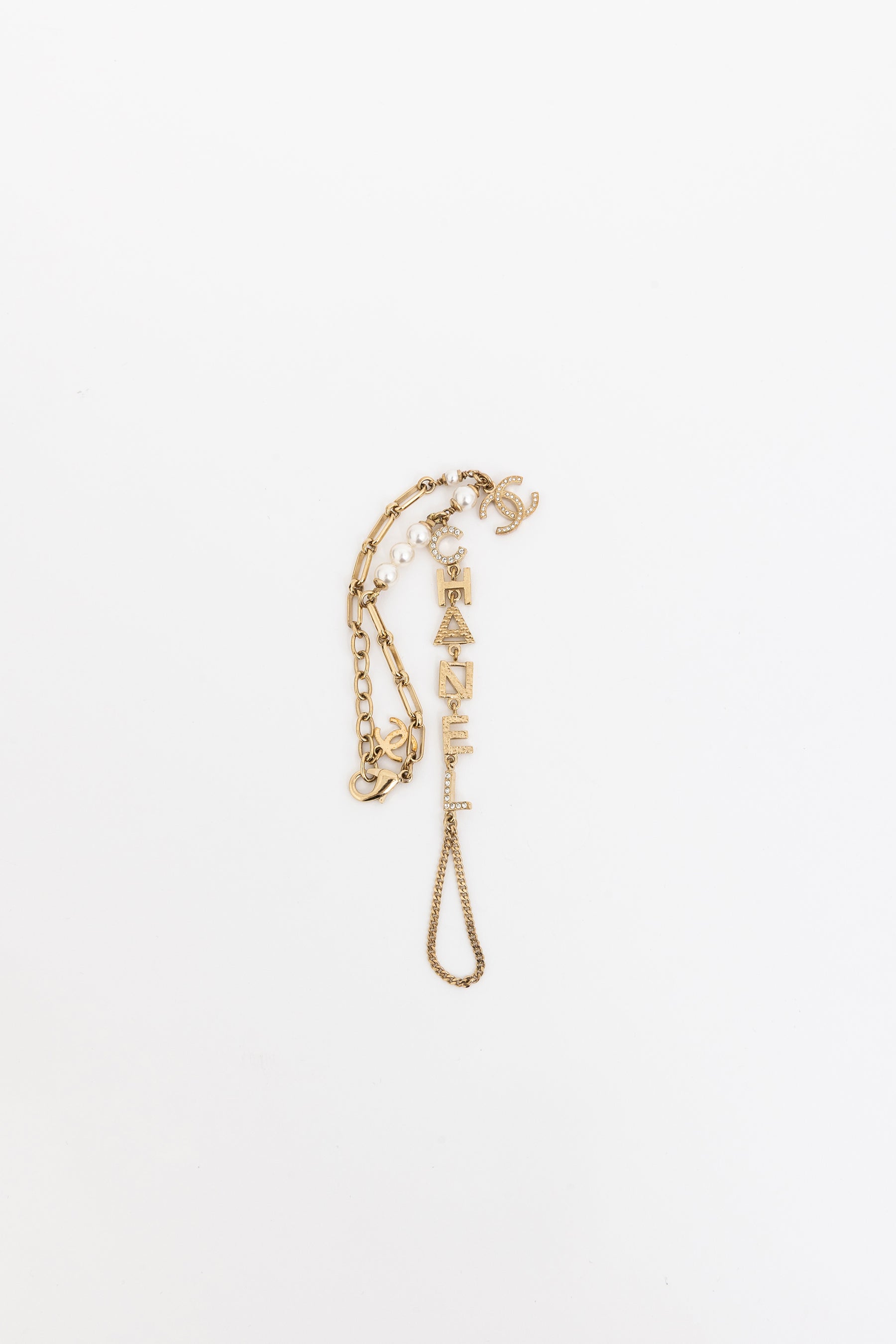 Logo Hand Chain Bracelet