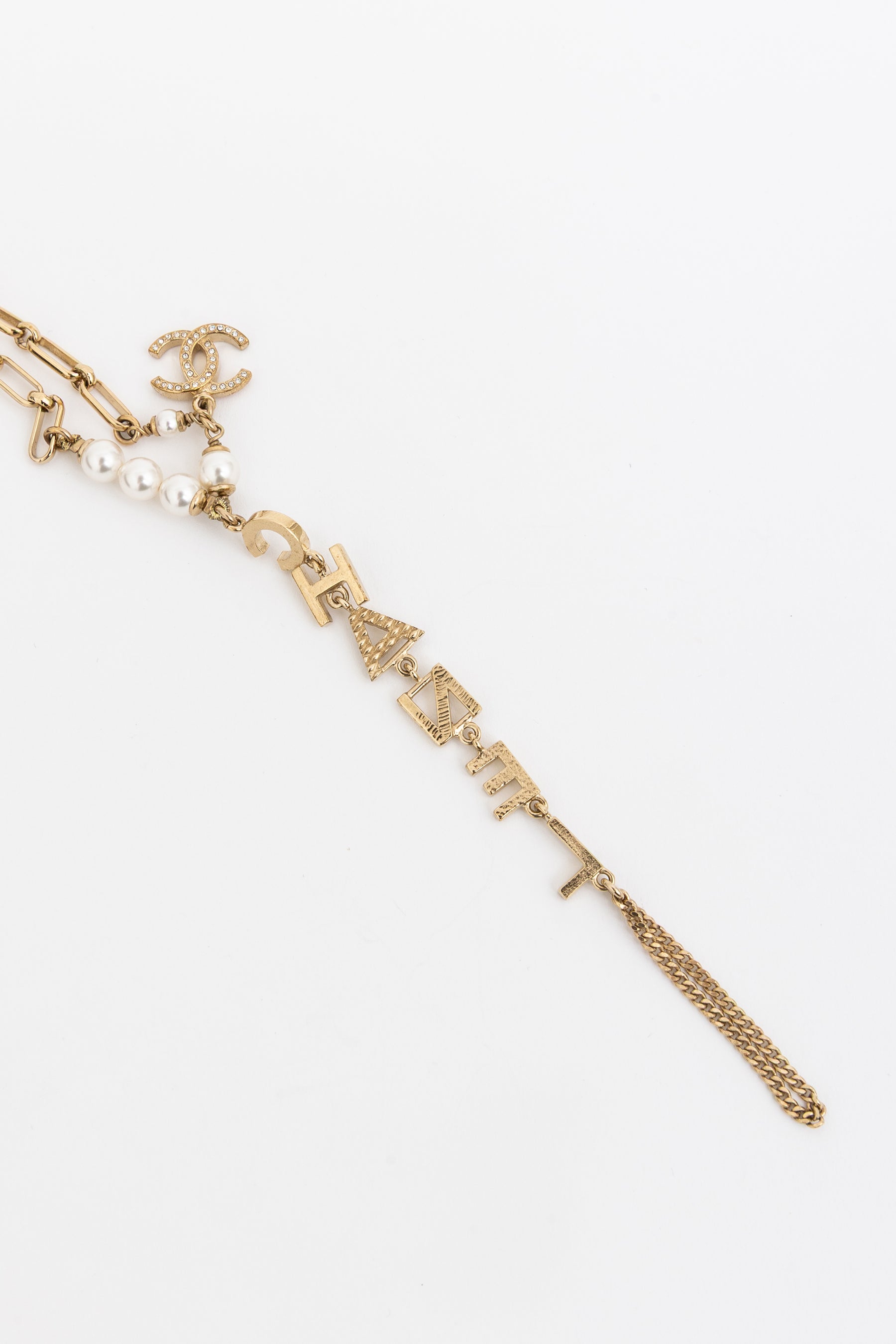 Logo Hand Chain Bracelet