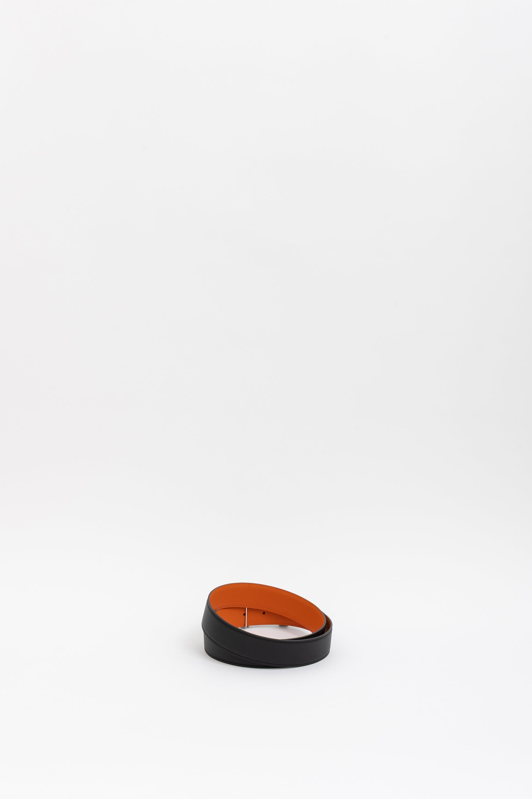 Reversible Brushed H Buckle Belt
