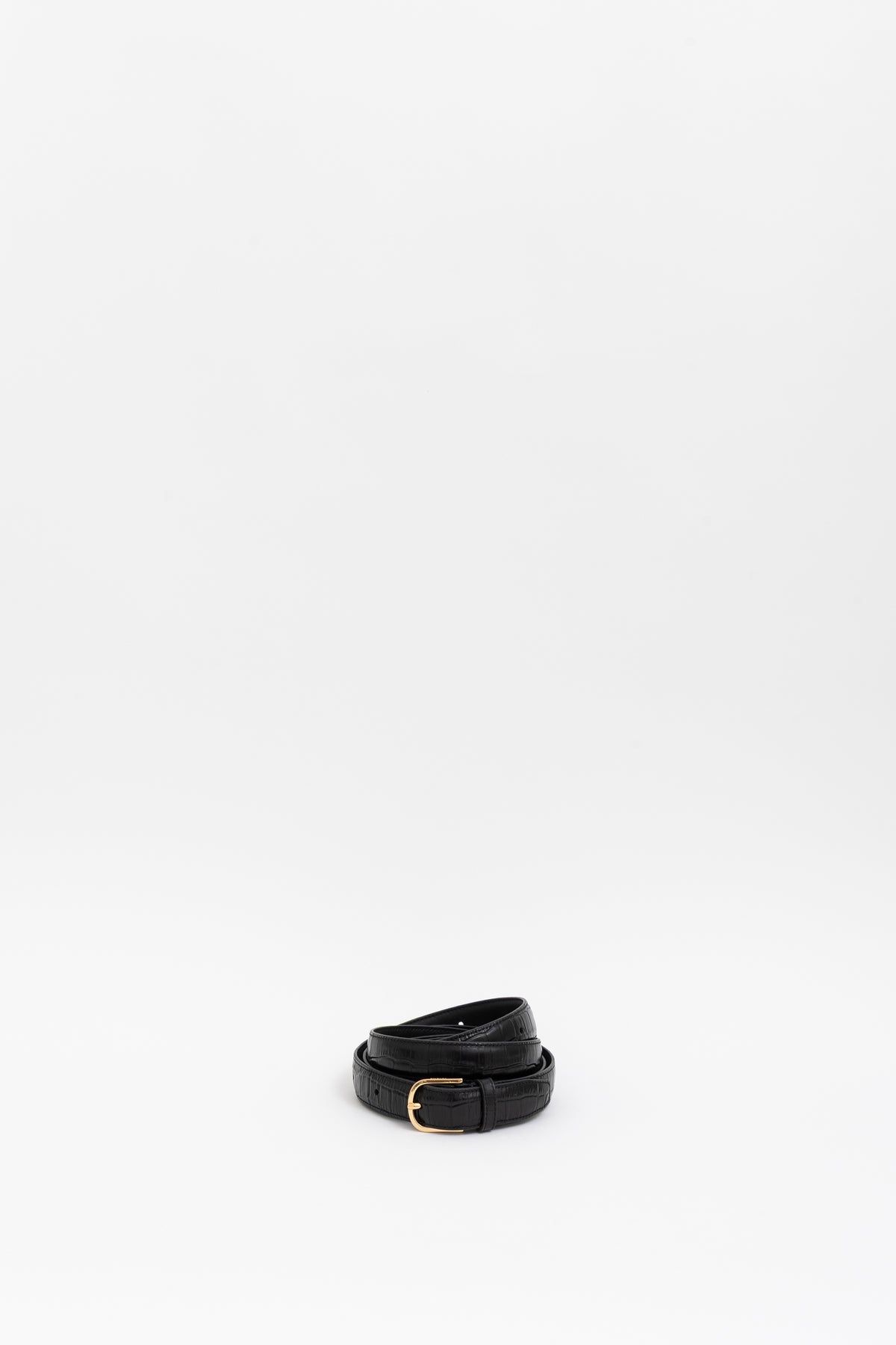 Croc Effect Belt