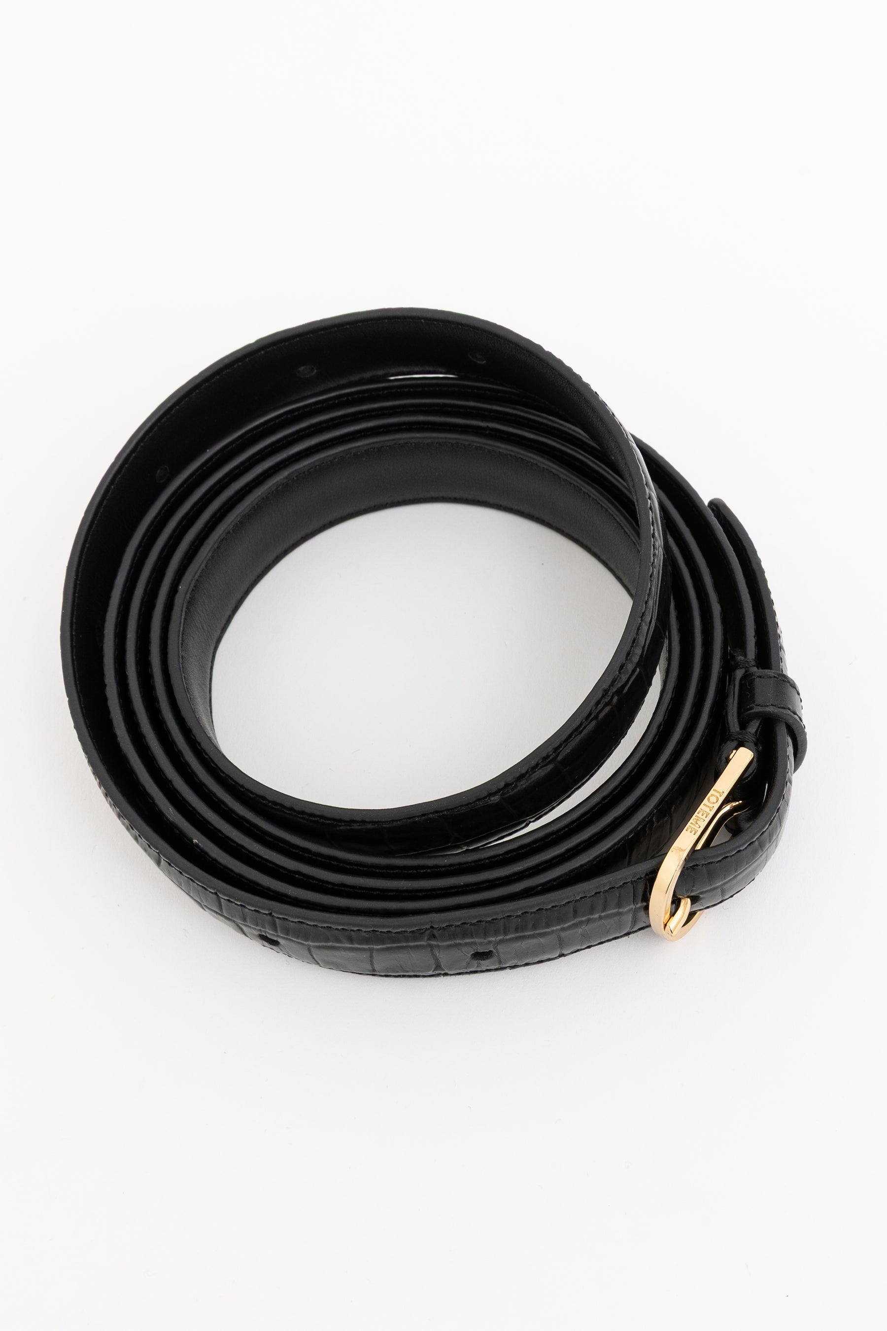 Croc Effect Belt
