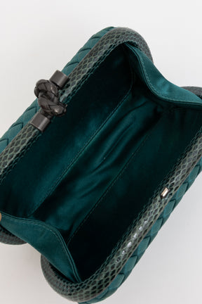 Intrecciato New Knot Clutch