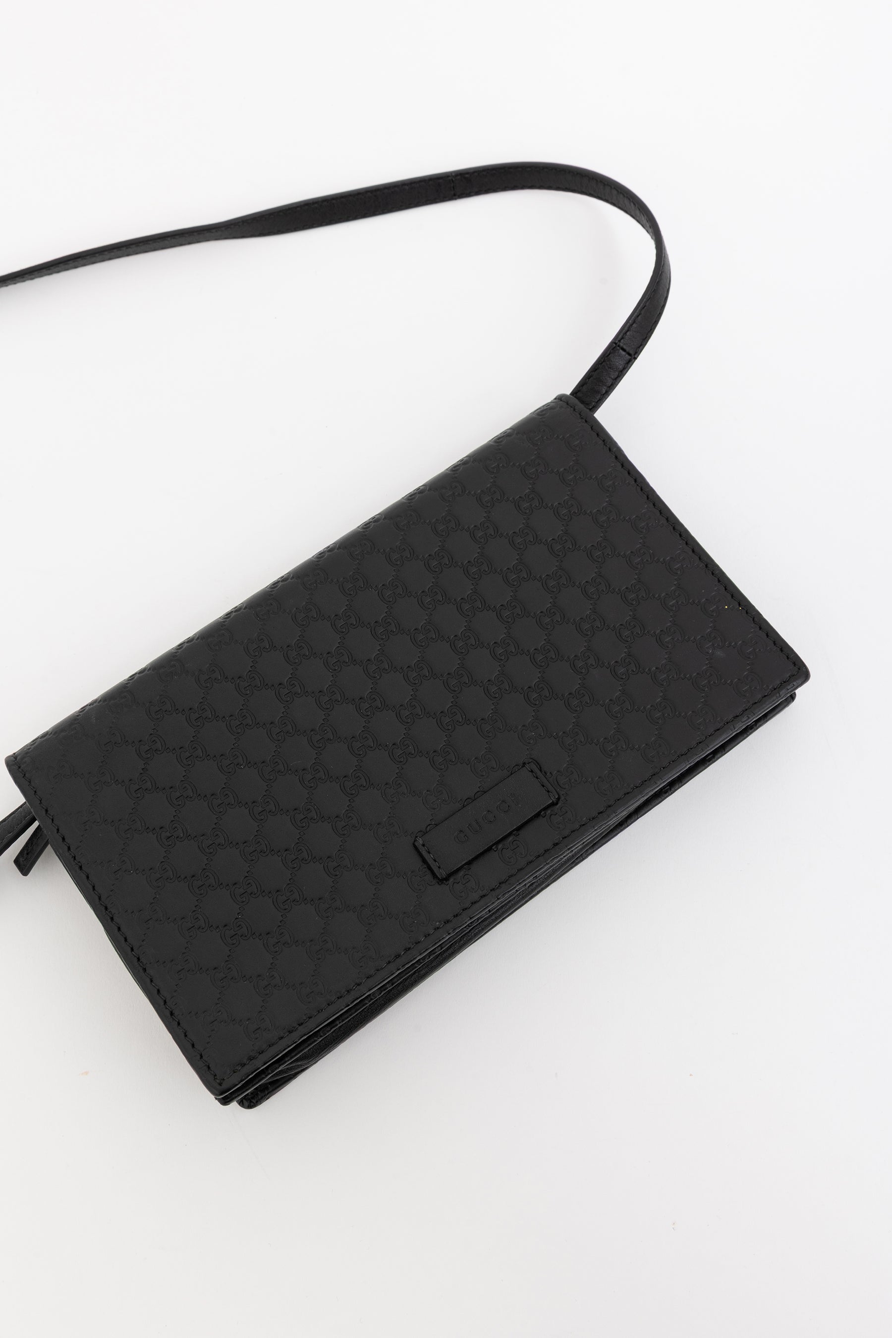 Micro Guccissima Crossbody Bag