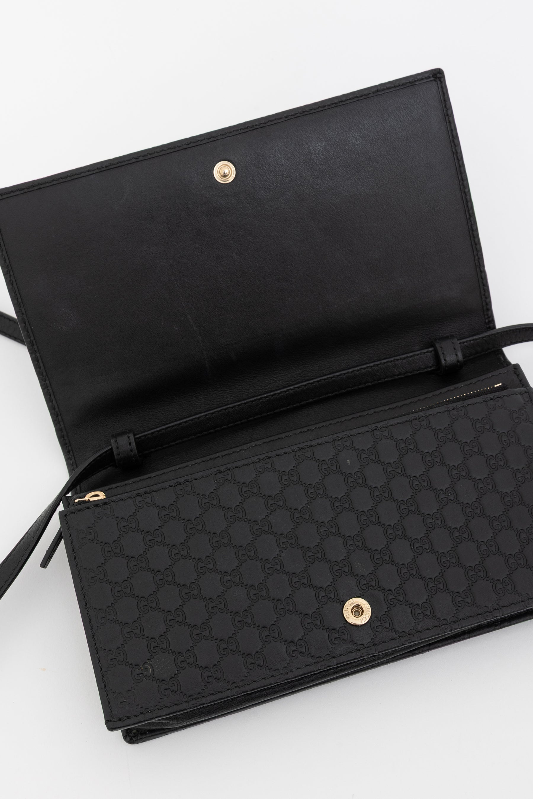 Micro Guccissima Crossbody Bag