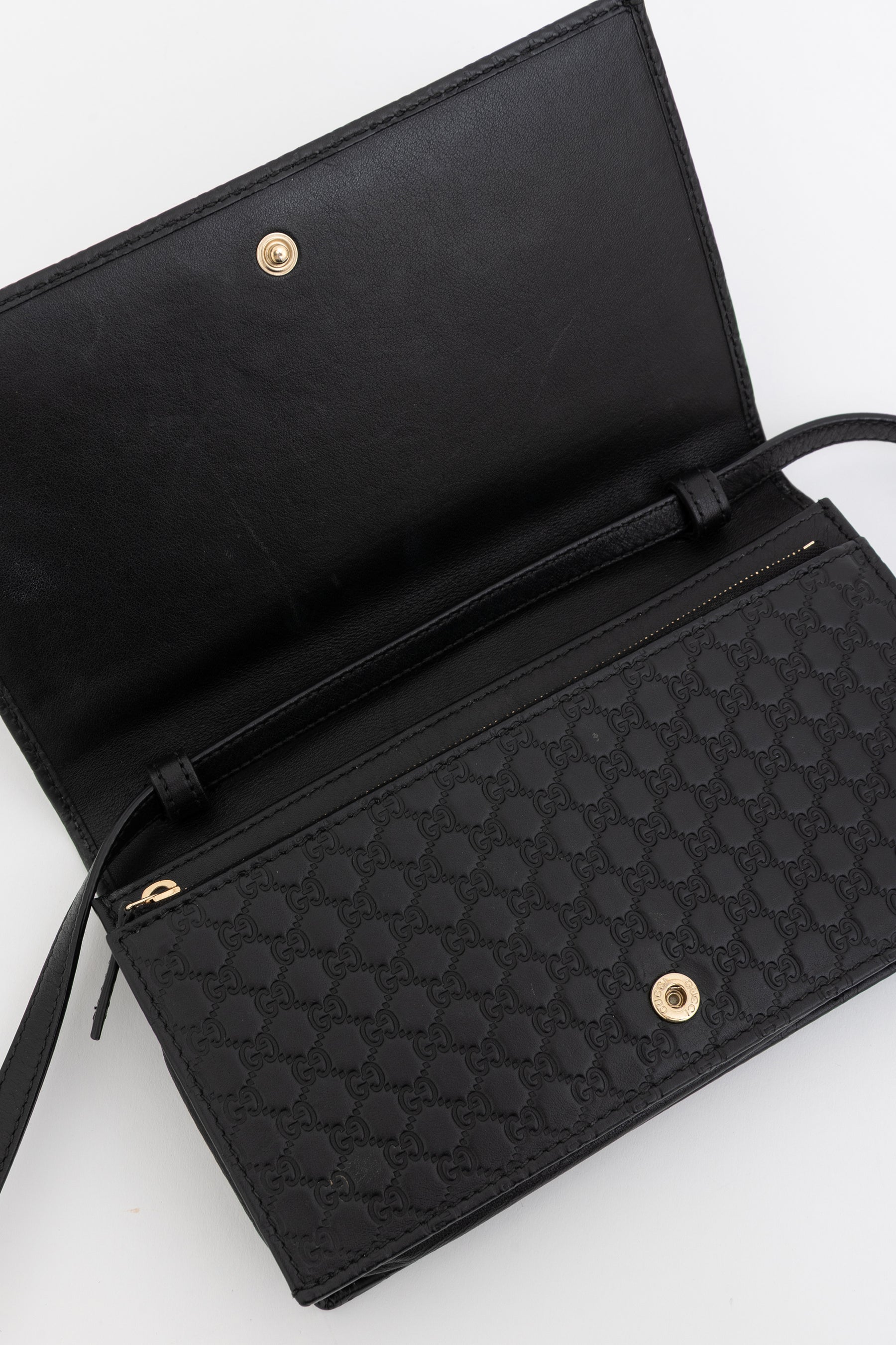 Micro Guccissima Crossbody Bag