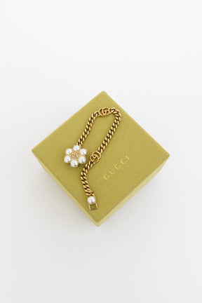 Pearl Double G Bracelet