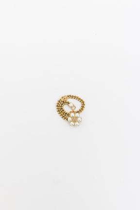 Pearl Double G Bracelet