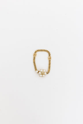 Pearl Double G Bracelet
