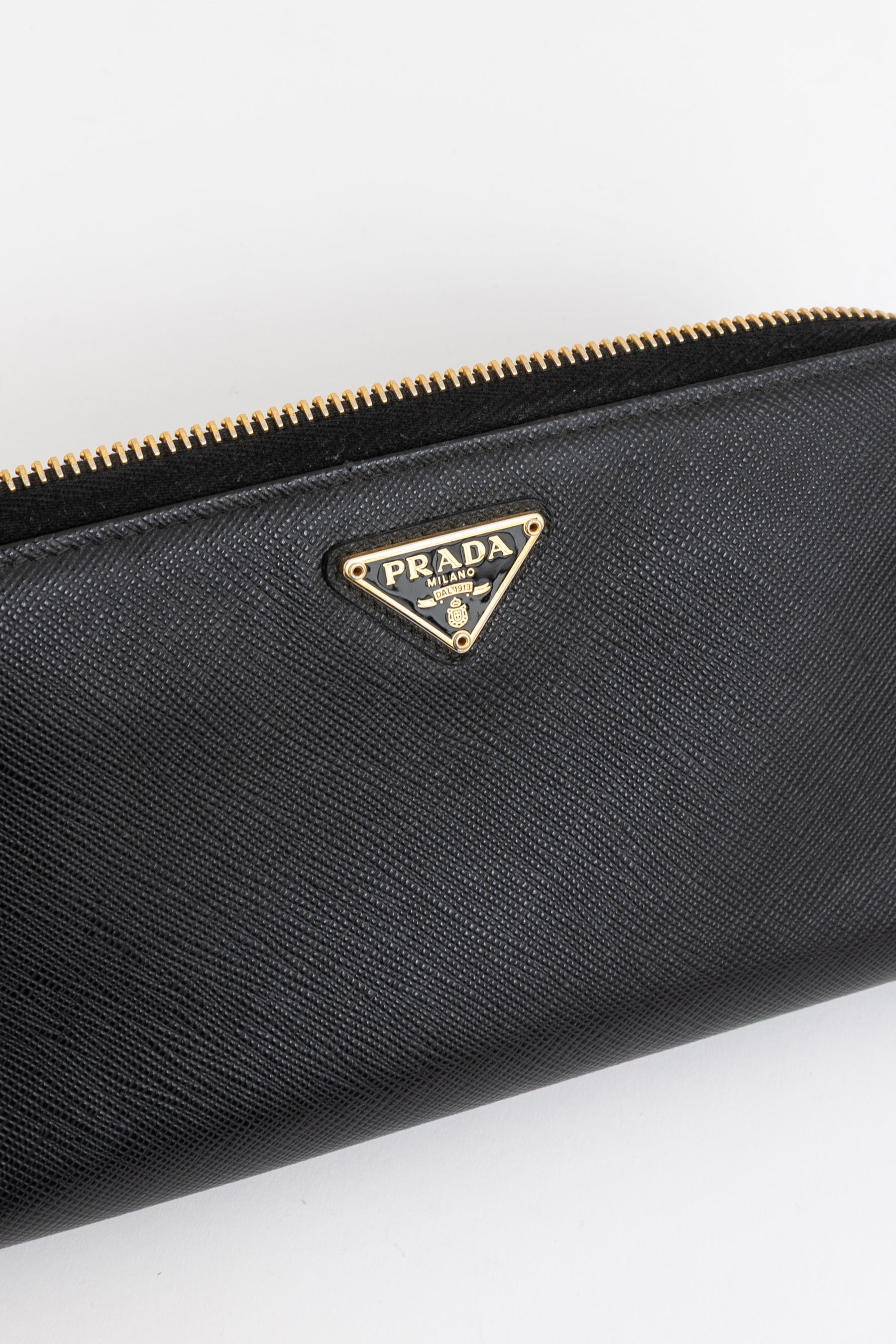 Saffiano Zip Around Wallet