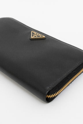 Saffiano Zip Around Wallet