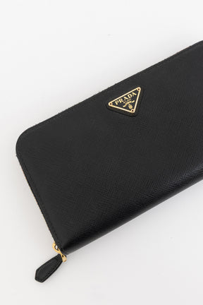 Saffiano Zip Around Wallet
