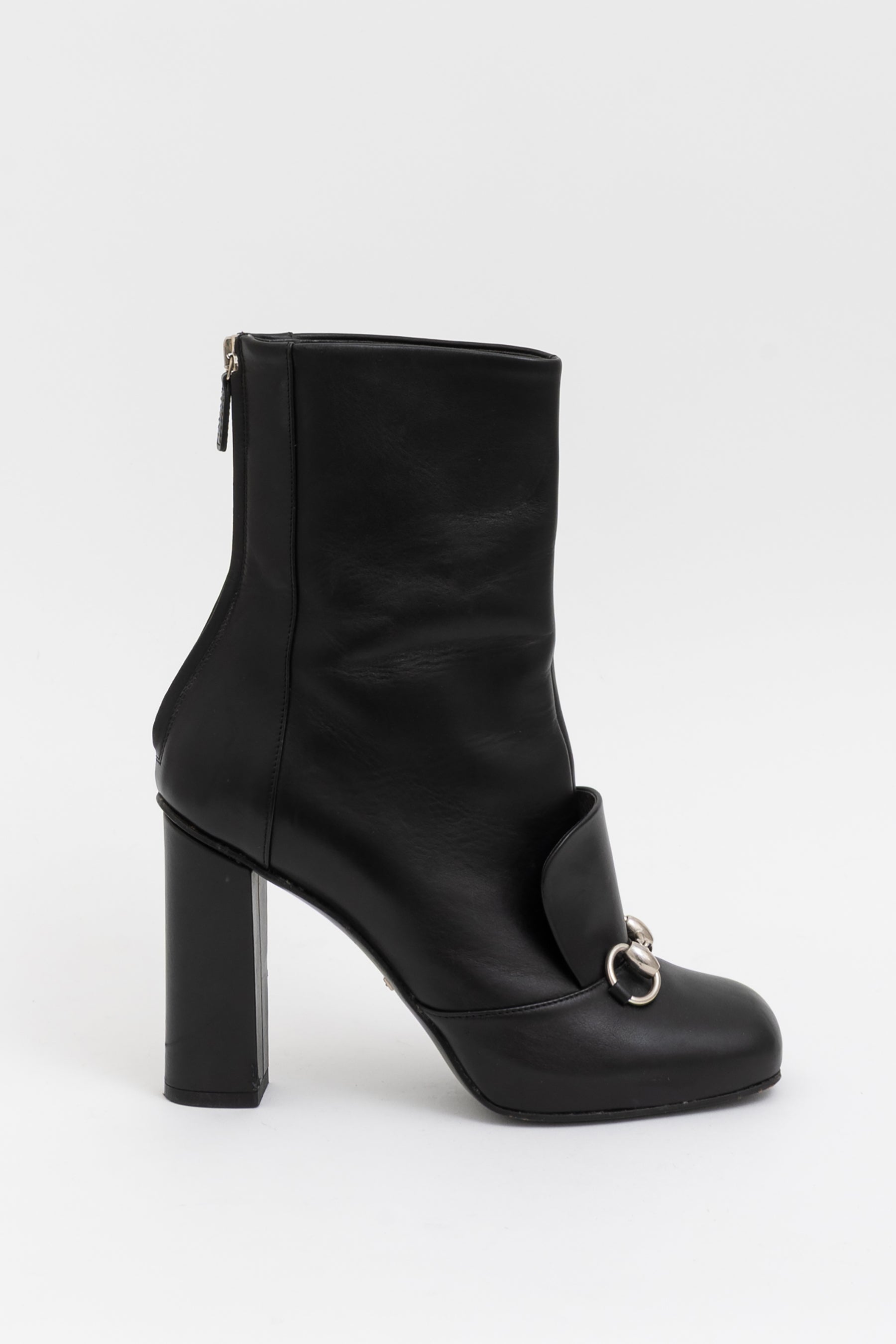 Horsebit Ankle Boots