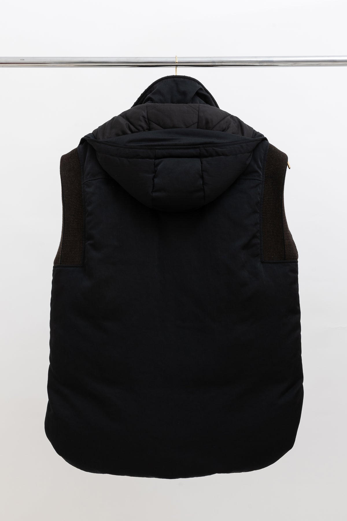 Monogram Accent Sleeveless Jacket