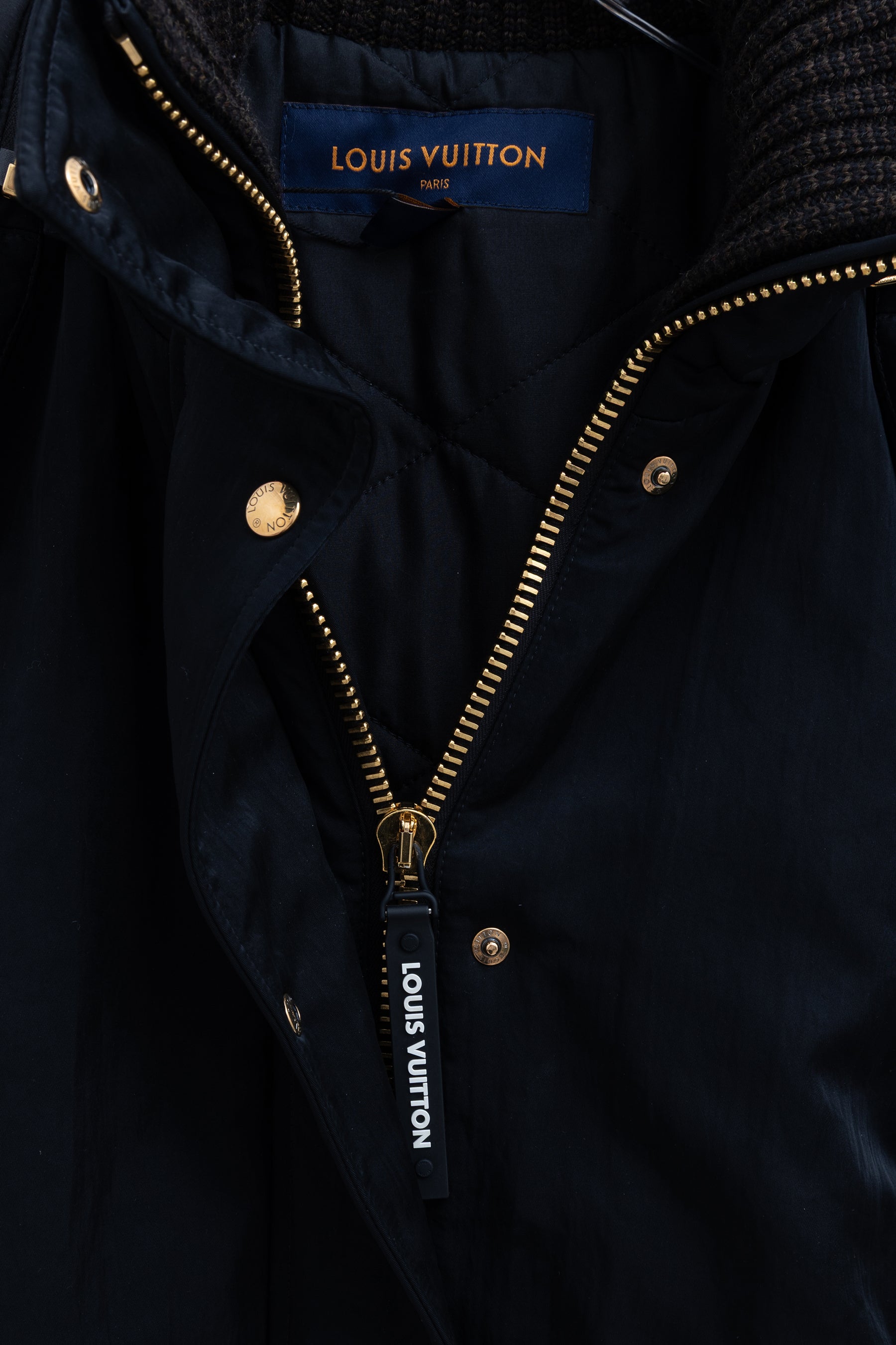 Monogram Accent Sleeveless Jacket