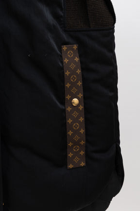 Monogram Accent Sleeveless Jacket