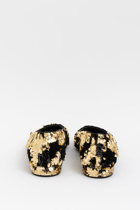 Sequin Ballet Flats