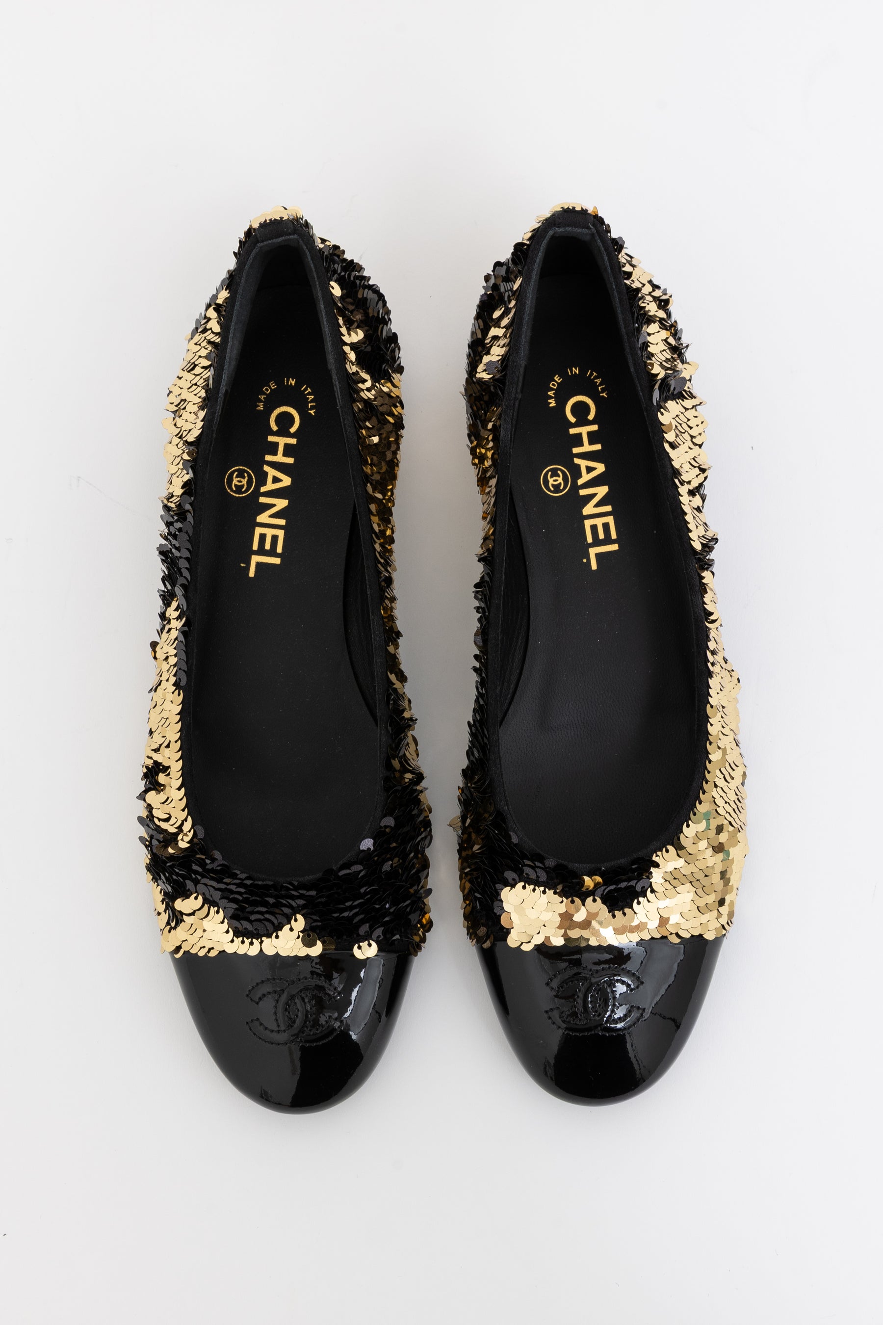 Sequin Ballet Flats