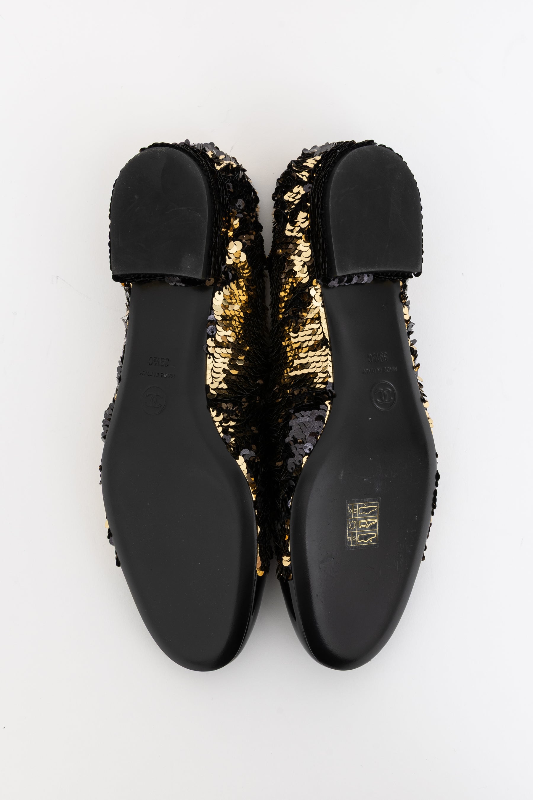 Sequin Ballet Flats
