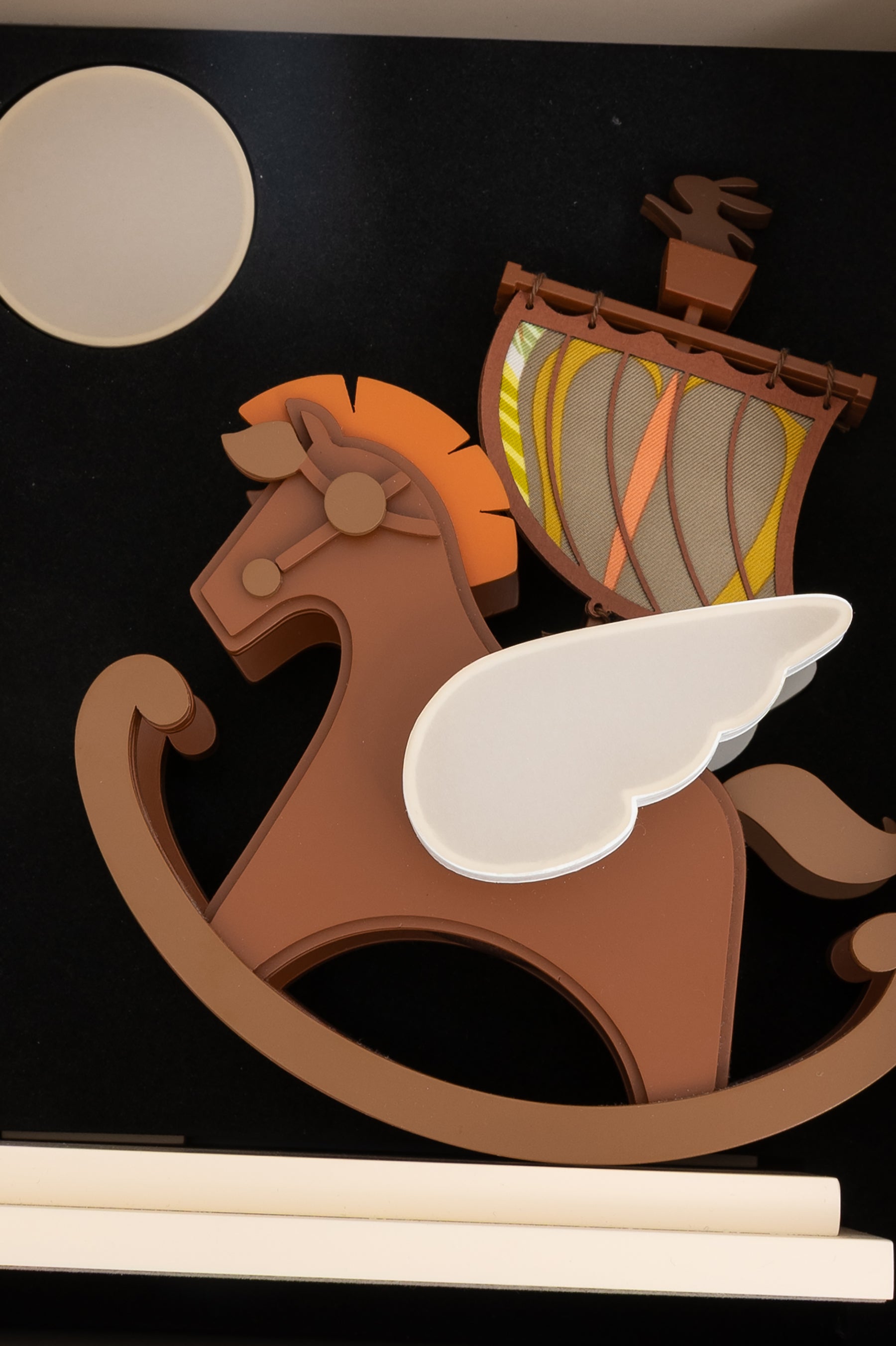 Mid-Autumn Festival Pegasus Rocking Horse