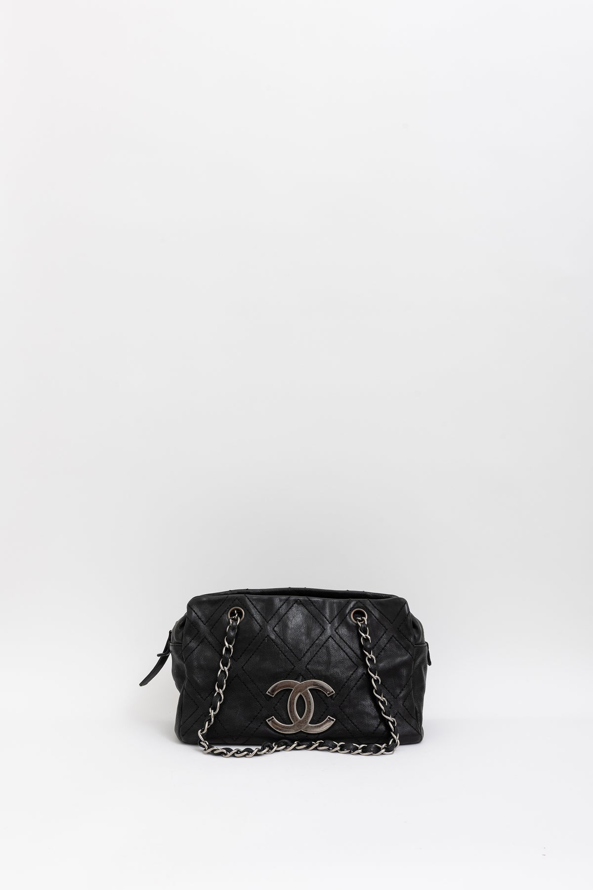 Diamond Stitch Tote Bag